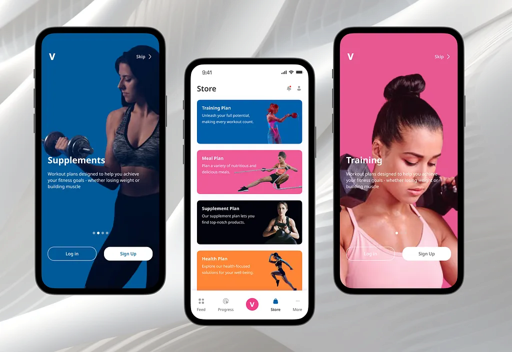 Fitness App UI Design