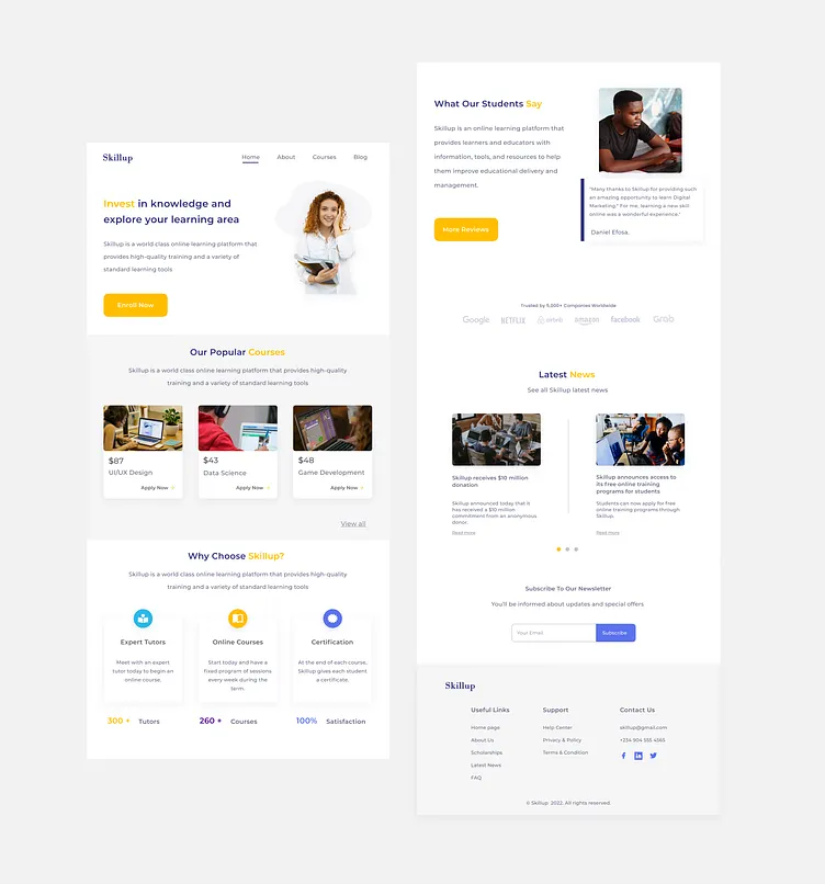Skillup Learning Platform